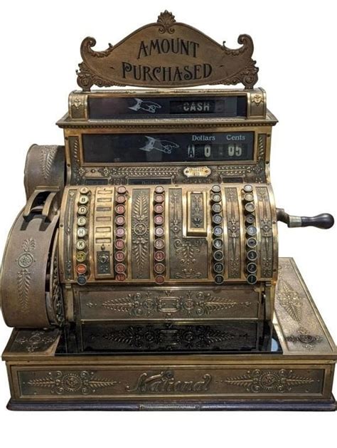 Antique National Cash Register Model 452, Serial #864996, Read Entire ...