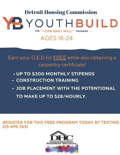 Detroit Housing Commission Youth Build Program | Detroit Housing Commission