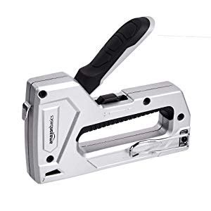 amazon basics 2 in 1 Heavy Duty Rubber Grip Staple Gun - (6-14mm ...