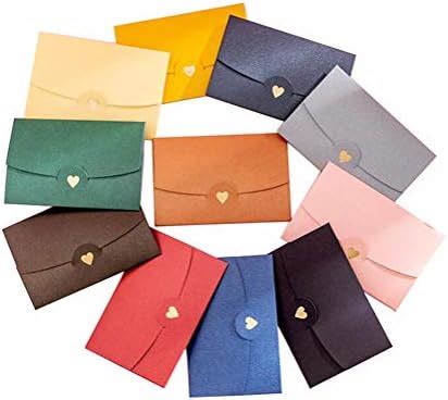 12Pcs Mini Gift Card Envelope Cute Envelopes Small Gift Card Holders ...
