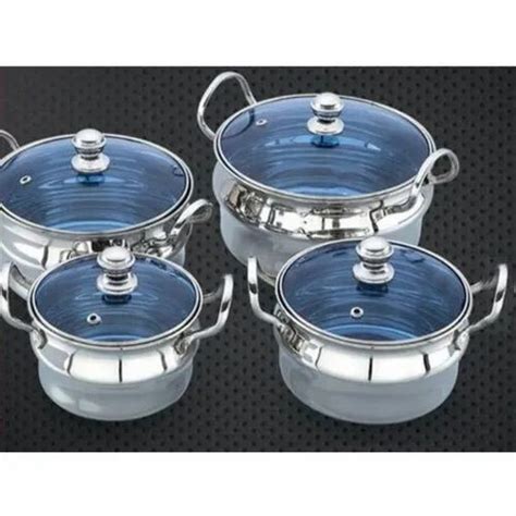 Modware Glass Lid Collections - Ruby Cookware Set With Glass Lid ...