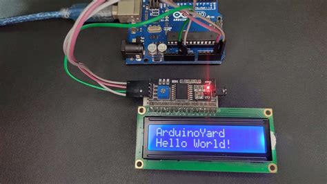 Image result for LCD I2C Arduino HelloWorld