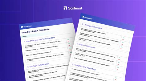 Free SEO Audit Template for Your Website