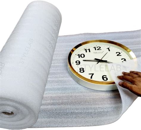 STYLELAB EPE Packaging Foam 3mm Thickness, Size LxW (2Ft x 32Ft), White ...