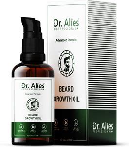 Dr. Alies Professional Fast & Advanced Beard & Mustache Growth Oil for ...