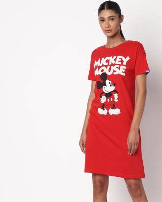 Mickey Mouse Print Nightshirt