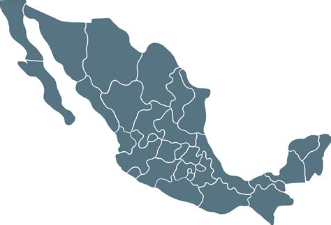 doodle freehand drawing of mexico map. 14219853 PNG