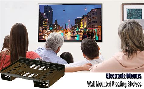 Buy Carzillion Wall Mount Router Stand Set top Box Stand Setup Box ...