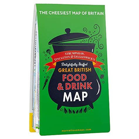 Great British Food And Drink Map Food Map And Guide | Desertcart INDIA