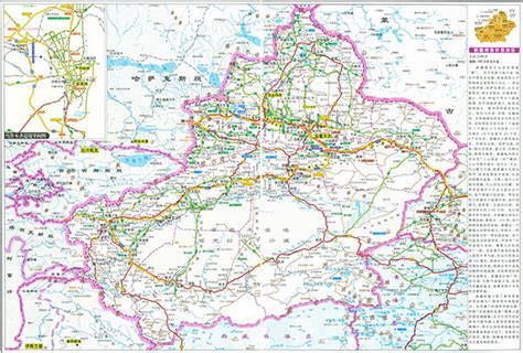新疆各县地图,新疆的详细地图 - 伤感说说吧