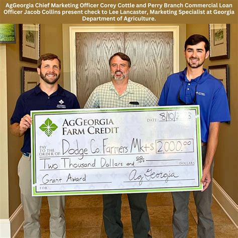 AgGeorgia Farm Credit on LinkedIn: #farmersmarket #grant # ...