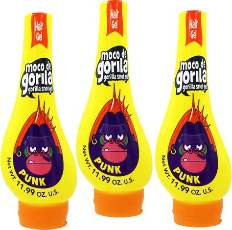 Amazon.com : Moco de Gorila Galan Hair Gel | Extra Brillante Hair ...