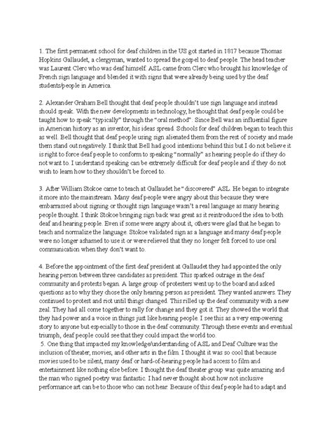 Through Deaf Eyes Documentary