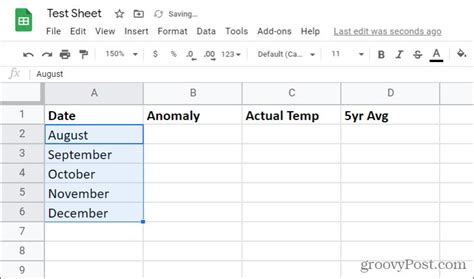 Google Sheets Fill Down Tips and Tricks