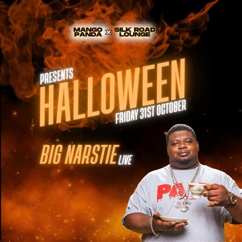 Big Narstie Halloween @ Silk Road, The Silk Road Lounge & Bar ...