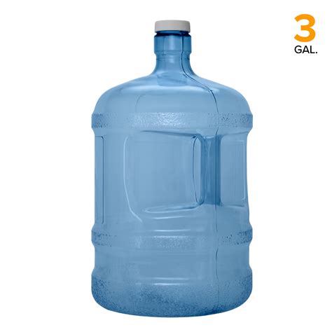 Buy 3 Gallon PVC Plastic Reusable Water Bottle Container Online in ...