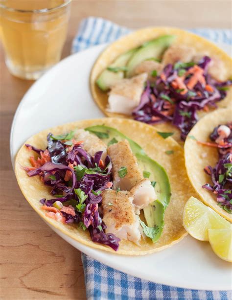 Fish Tacos with Cabbage Slaw | Kitchn