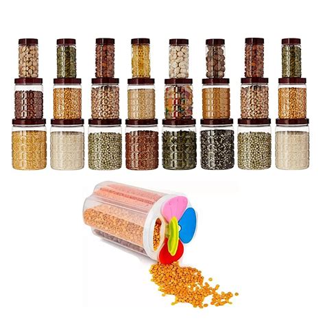 Buy Kuber Industries Container Set Combo | 4 in 1 Air Tight Storage ...