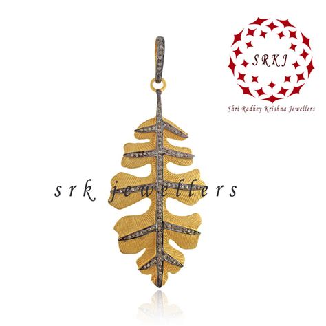 Tree Lief Pendant, Lief Pave Diamond Pendant – SRK JEWELLERS