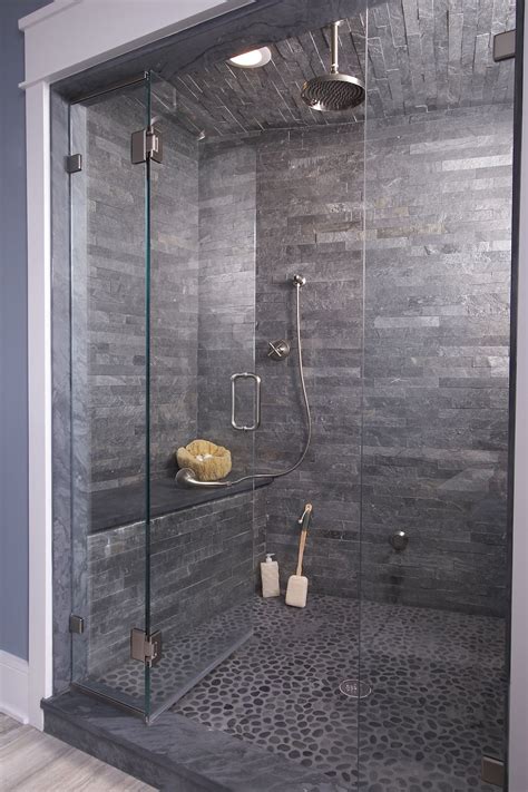 Grey Shower Tile - Add Elegance And Style To Your Bathroom - Shower Ideas