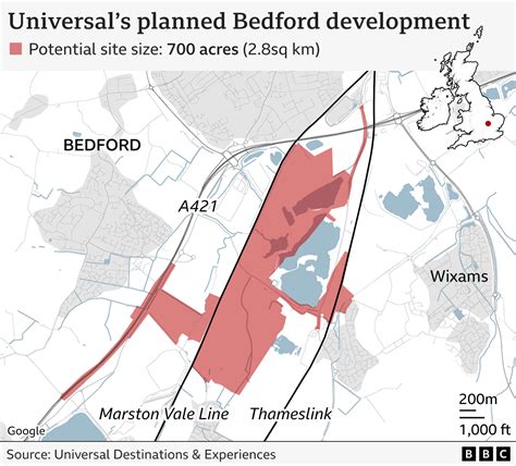 Universal theme park for Bedfordshire confirmed by Starmer - BBC News