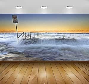 Buy Avikalp Exclusive Awi6943 Flooded Pier at Sunset Nature Full HD ...
