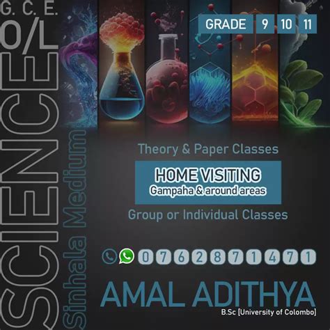 Sinhala medium science for grades 10 & 11 | Science (O/L (Grade 6-11 ...