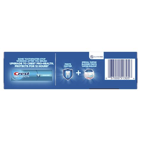 Crest Tartar Protection Regular Toothpaste - Fresh Clean Paste, 5.7 oz ...