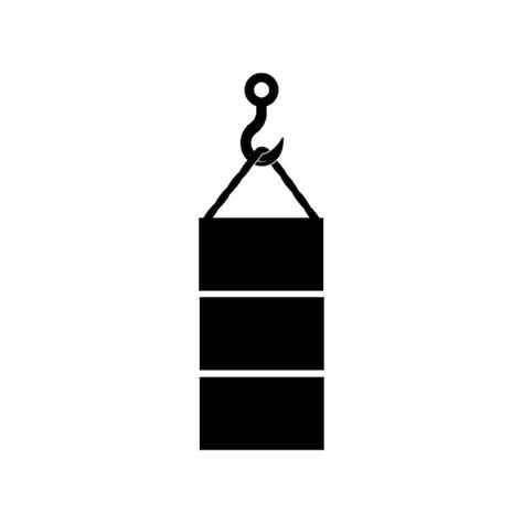 Crane icon logo vector | Premium Vector