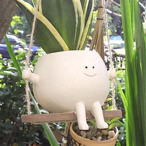 Kawai Homes Cute Resin Chair Planter Pot Planters for Home Decor ...