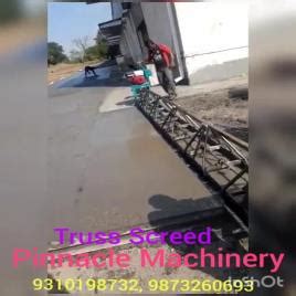 Truss Screeds Manufacturer & Seller | Pinnacle Machinery, Ghaziabad