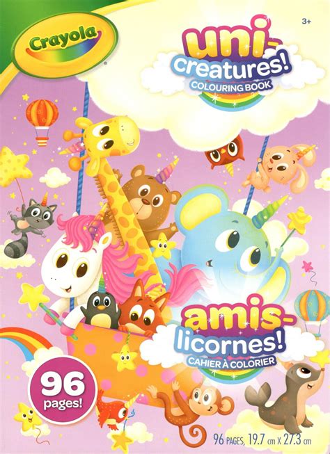 Uni-Creatures! Colouring Book - Paperback | Crayola – Krazy Caterpillar