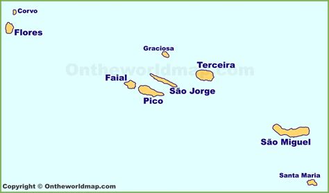 Azores Map 的图像结果