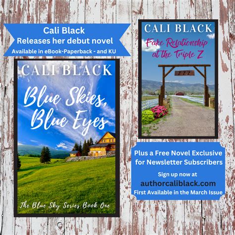Author & New Release Spotlight: Cali Black! – Fading Blue Owl