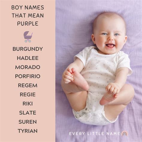 40+ Names That Mean Purple or Violet for Boys and Girls - Every Little Name