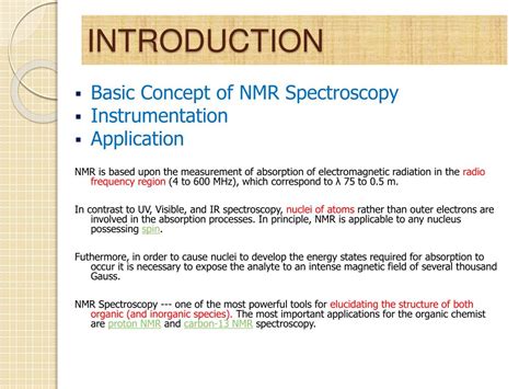 Image result for NMR Spectroscopy Explained