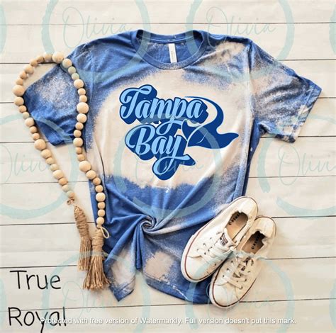 Tampa Bay Baseball Rays Bleach Option Shirt - Etsy | Tampa bay rays ...