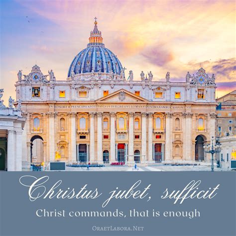 Catholic Latin Phrases – Ora et Labora