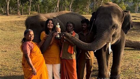 Oscar winning documentary ’The Elephant Whisperers’ couple Bomman and ...