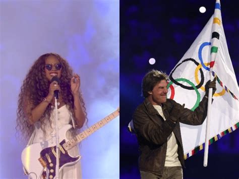 From Tom Cruise's rappelling stunt to H.E.R.'s rendition of US national ...