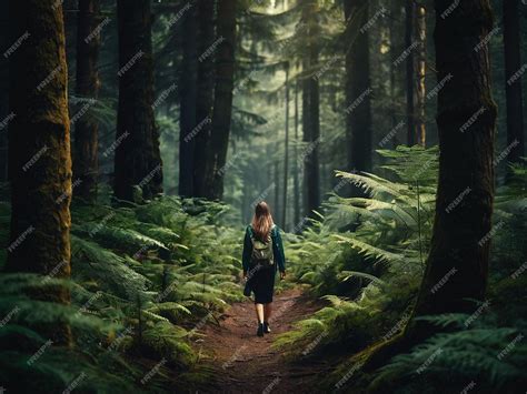 Premium Photo | Landscape deep forest natural background with green trees in a nice environment ...