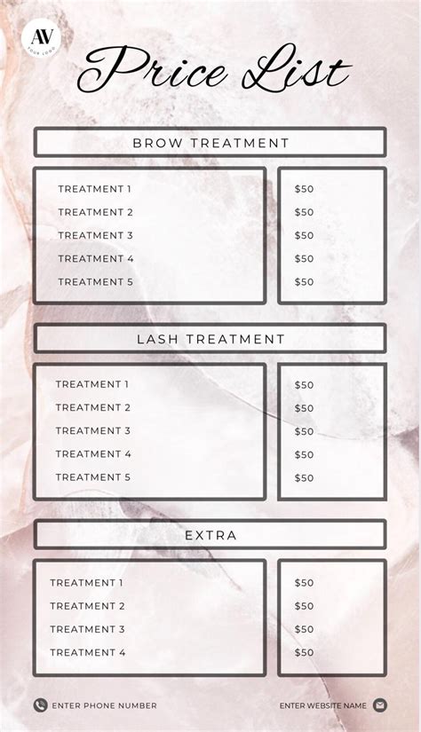 Buy Digital Price List, Printable Price List, PDF Price List, Office ...