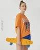 Buy Orange Tshirts for Women by Koton Online | Ajio.com