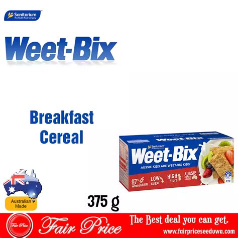 Sanitarium Weet-bix Breakfast Cereal 375g – Fair Price – Seeduwa
