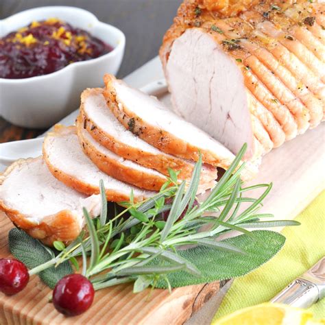 Oven Herb Roasted Turkey Breast Recipe (Boneless) - 24 Carrot Kitchen