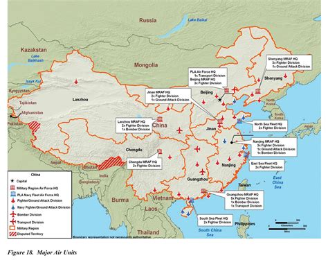 Military Power of the People's Republic of China 2098 Maps - Perry-Castañeda Map Collection - UT ...