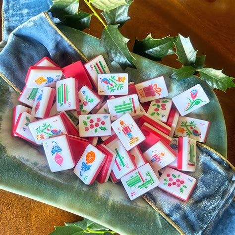 Holiday Soirée Mahjong Tiles – That Mahjong Moment
