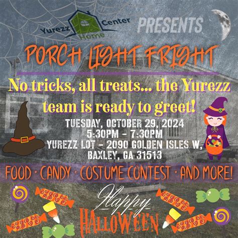 Porch Light Frights , 2090 Golden Isles West, Baxley, 29 October 2024 ...