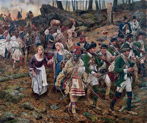 Native American Tribes Supporting Britain in the Revolution