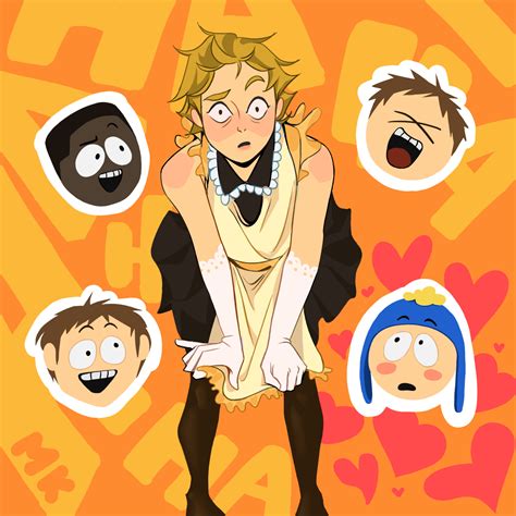 Tweek South Park Anime